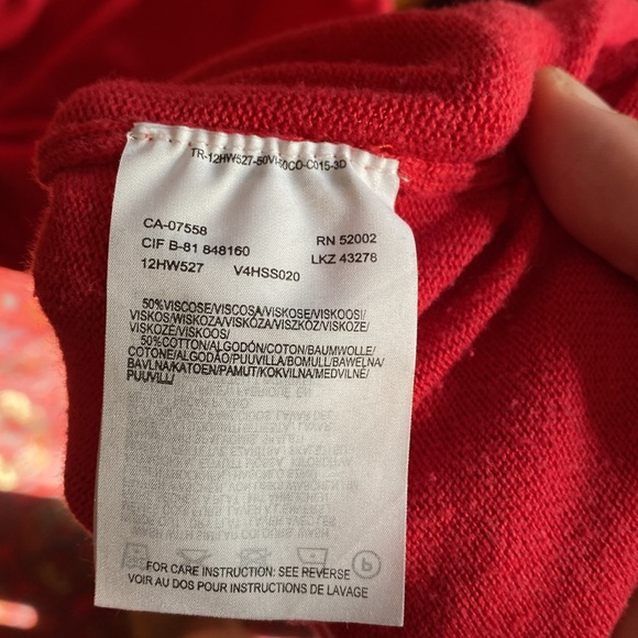 Mexx Red Tunic Sweater Dress - Picture 4 of 5